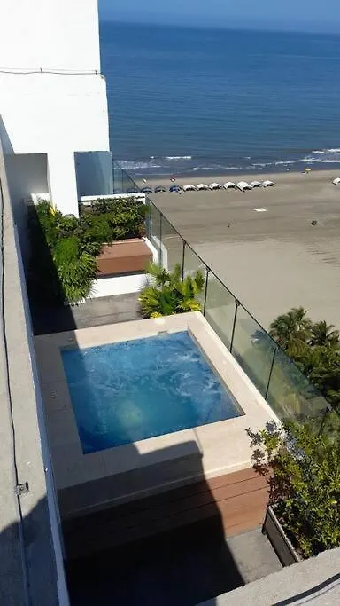 Apartment Penthouse En Zona Norte Cartagena Luxury Con 3 Habitaciones Y Excelente Wifi