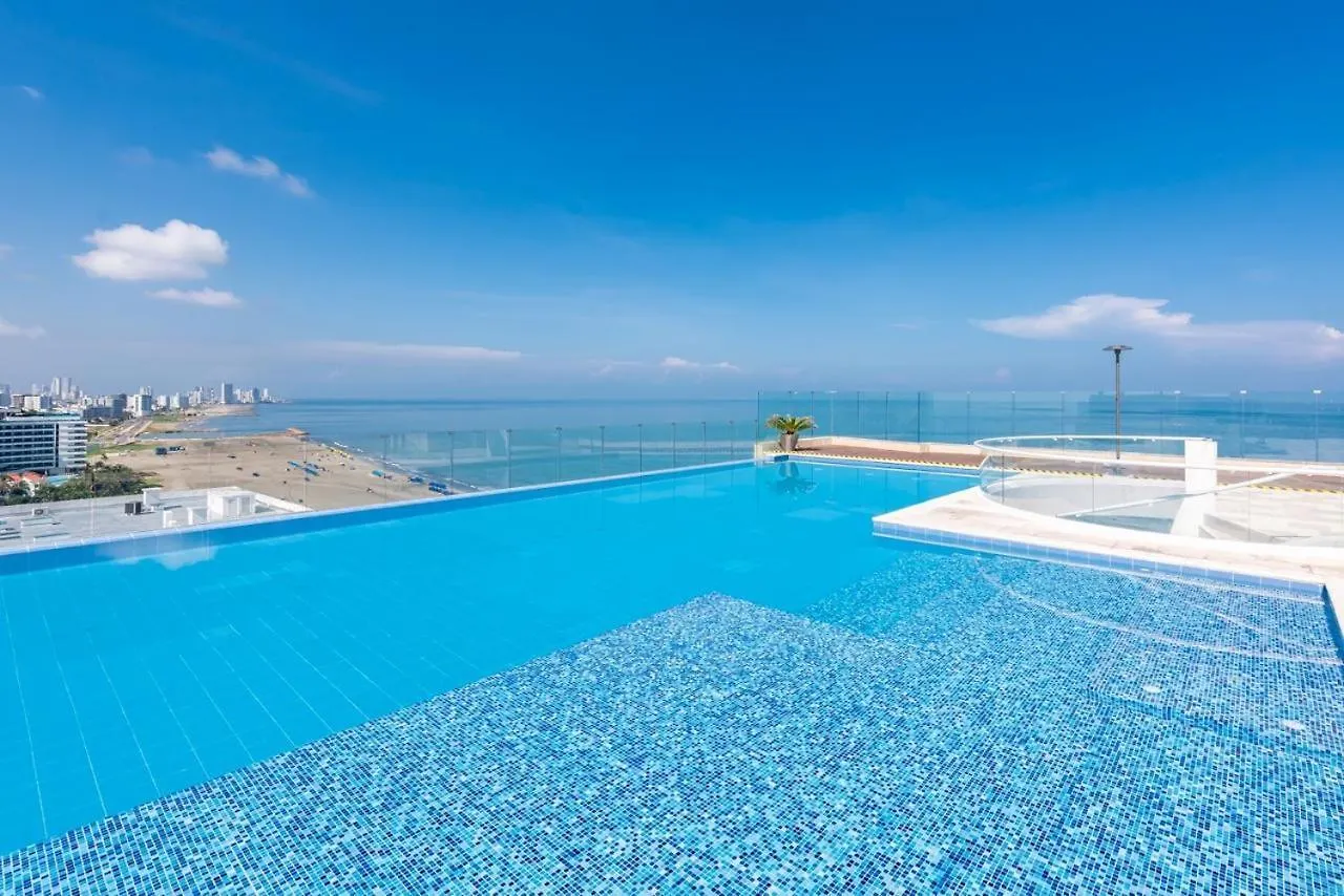 Penthouse En Zona Norte Cartagena Luxury Con 3 Habitaciones Y Excelente Wifi 0*,