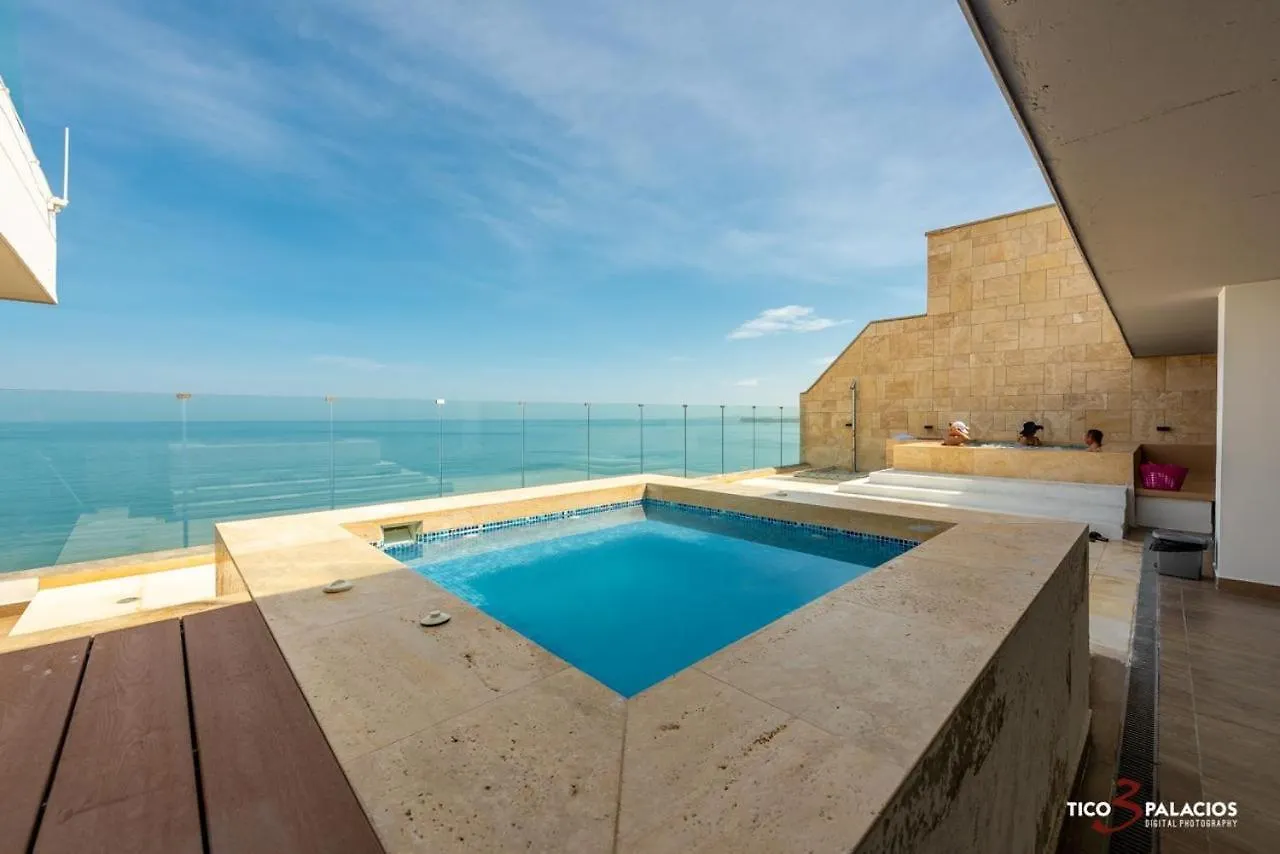 Penthouse En Zona Norte Cartagena Luxury Con 3 Habitaciones Y Excelente Wifi Apartment