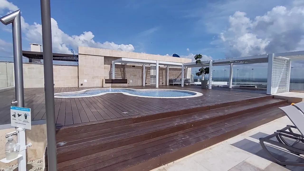 Apartment Penthouse En Zona Norte Cartagena Luxury Con 3 Habitaciones Y Excelente Wifi